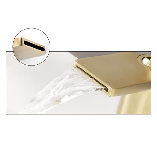 Robinet de lavabo cascade pour mitigeur vasque monotrou salle de bain