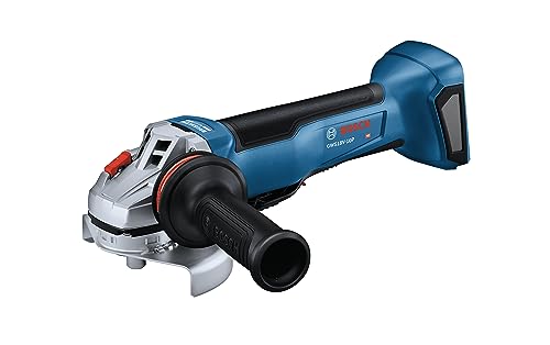 BOSCH GWS18V-10PN - Amoladora angular de 18 V sin escobillas de 4-1/2 de 5 pulgadas con interruptor de paleta (herramienta desnuda)