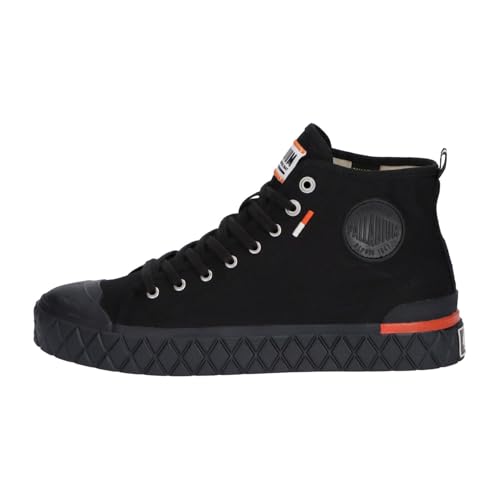 Image of Palladium Unisex Palla Ace Mid Organic Canvas Lace Up Sneaker