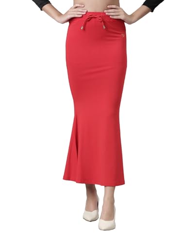 Image of TWIN BIRDS Super Soft Viscose Elastane Fabric Saree Skirt /Shaper /Shapewear for Women