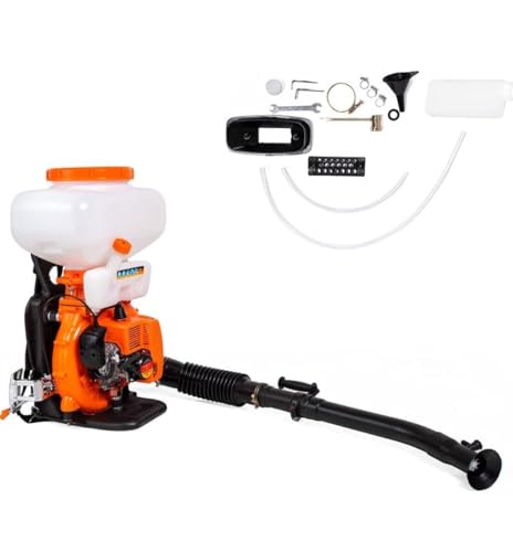 Atomizzatore Multifunzione 43cc, Serbatoio 20L, Polverizzatore Soffiatore a Spalla per Trattamenti Piante e Sanificazioni