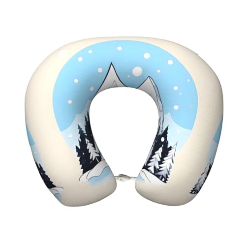 Almohada de cuello espuma viscoelástica tamaño único miniatura 1