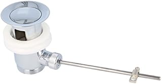 Exzenter Ab- und Überlaufgarnitur für Waschtische mit Überlauf in hochglanz verchromt