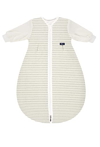 Alvi Mäxchen thermo Schlafsack mit Arm Design Ringlets Koala (70 cm, gray)