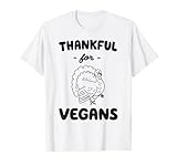 Merci pour les végétaliens sur Thanskgiving T-Shirt