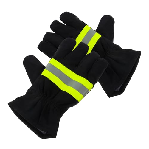 TEHAUX Ignifuges de Protection Thermique pour Pompiers Isolation Renforcée Résistants Chaleur Équipement de Lutte Feu Unique