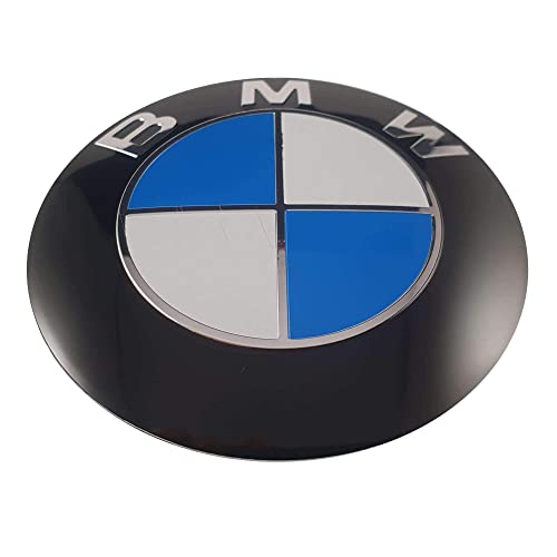 BMW Logo posteriore 74 mm auto - Emblema - Distintivo blu