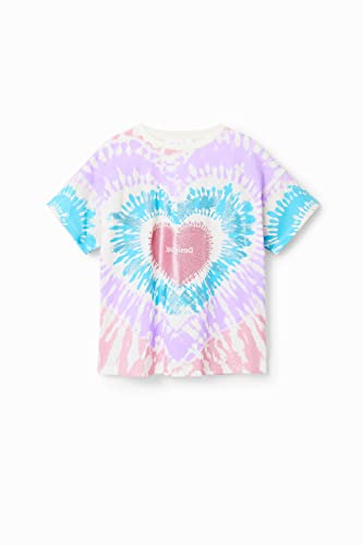 Desigual Little Girl's Camiseta Manga Corta Tie-Dye3