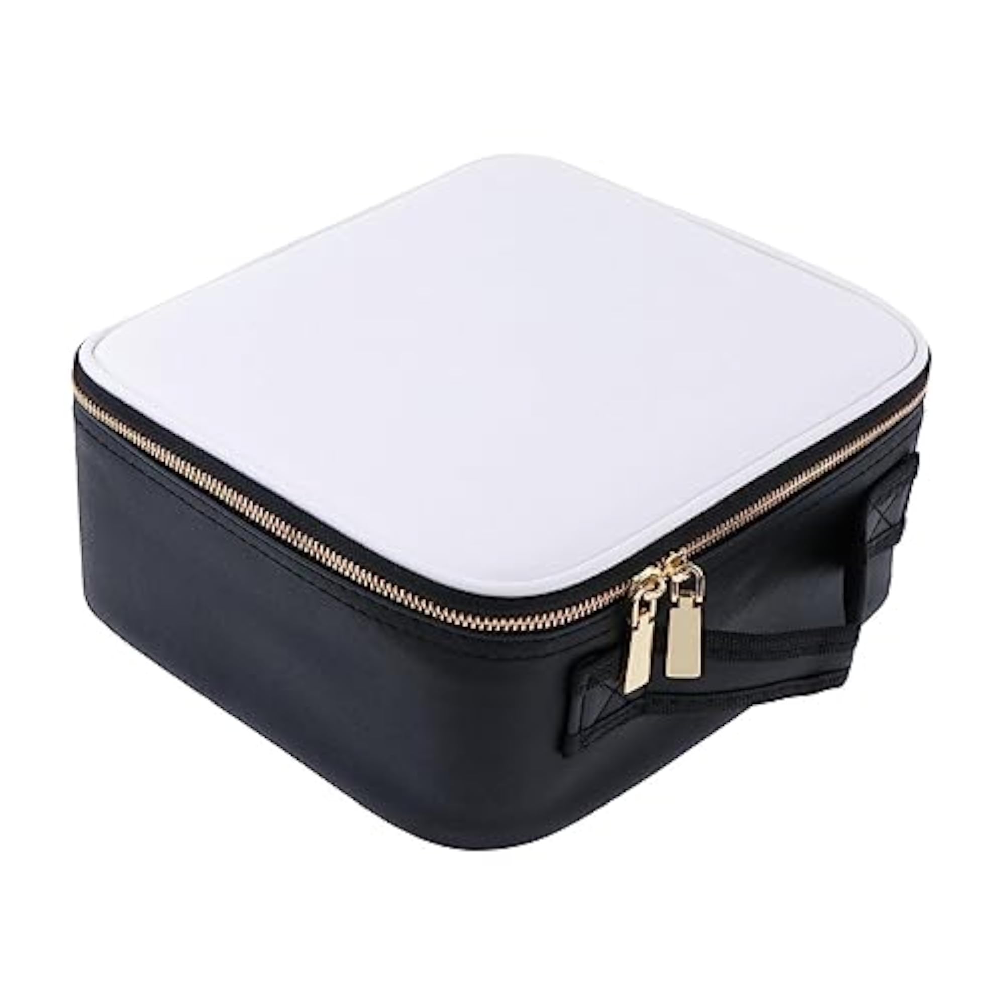 Travel Makeup Train Case with Mirror and Lights