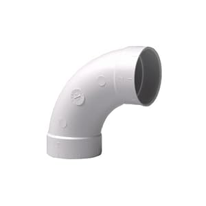 Bogen 90° für Zentralstaubsauger Vakuumrohrsystem, 2-Zoll (50,8mm) …