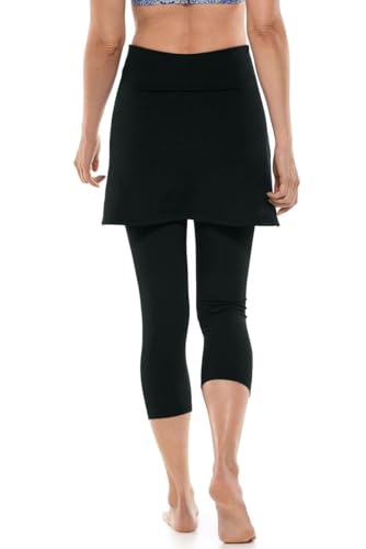 Coolibar UPF 50+ Women's Kahula Skirted Swim Capris - Sun Protective3