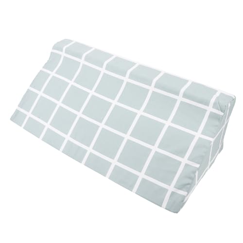 HOMOCONO Wedge Pillow for Wedge Pillow Bolster Comfortable Turning Pillow for Elderly and Patients 50x25x15cm Green