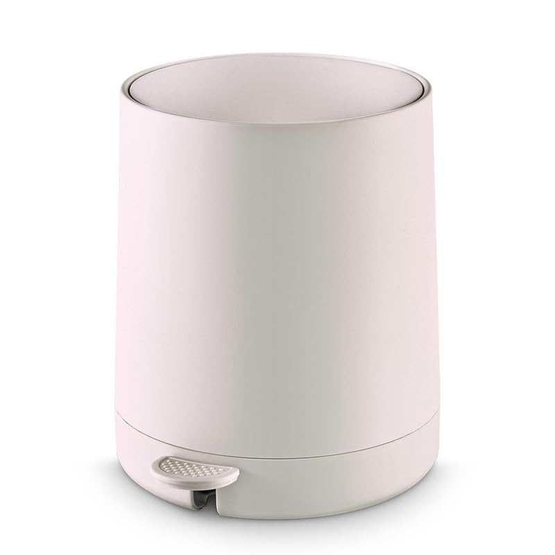 Image of Freelance Portofino ABS Dustbin for Home, Cappuccino 4.3L - Pedal Bin - Silent Lid - For Kitchen /Bathroom /Bedroom /Office /Washroom /Toilet - Small Size Garbage /Waste Basket /Dust Bins /Dust Bin /Trash Can