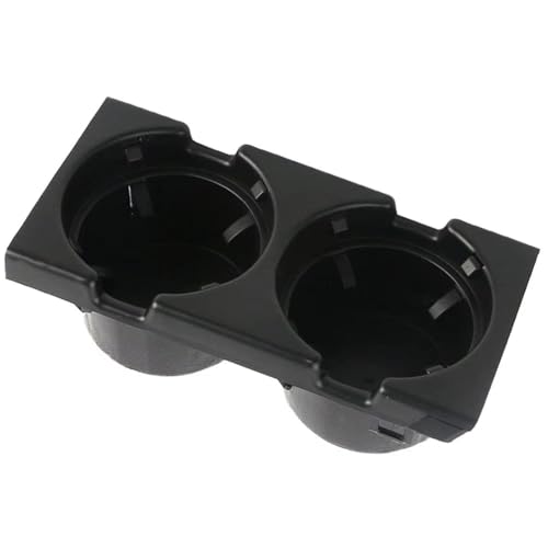 Porte-gobelets de voiture compatible référence 51168217953 plastique noir - 2