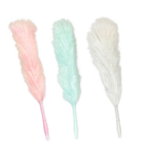 Lizzy Static Dusters Soft Delicate Home Office Kitchen Feather Cleaning Dusting Tool (Random)