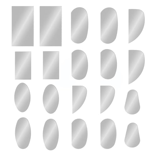 20PCS Stainless Steel Pottery Tools Clay Sculpting Tool Pottery Ribs Serrated Scraper Crafts Tool Pottery Trimming Tools Ceramic Tools Sculpture Modeling Cutter Scraper Ceramics Sculpting Tools