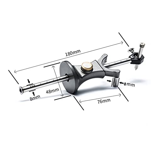 Angoily Madeira Ferramenta Escriba Carpintaria Precision Linear Dual Purpose Carpinteiro Riscador De