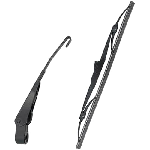Wiper Arm and Wiper blade set for B170 series Wiper Motor fits for Polaris RZR 1000XP XP4 2014-18 900XP 2011-20 800S 2011-14 570 2012-18