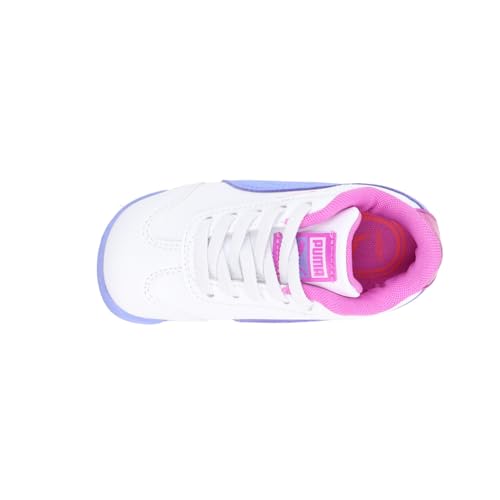 PUMA Toddler Girls Roma Glitz Glam Slip On Sneakers Shoes Casual - Purple, White4