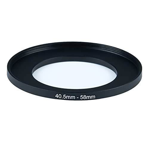 Anillo Adaptador de Lente 40,5 mm a 58 mm, Anillo de Aumento para Filtros UV, ND y CPL, con Paño Premium para Limpiar Lentes (2 unidades) miniatura 2