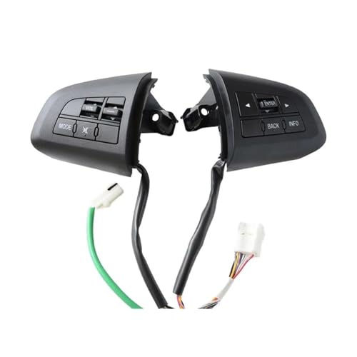 Interrupteur Volant Commande Audio en ABS 75B979 pour Mazda CX-7 et 5