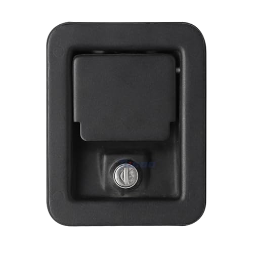 A7811_Carbon Steel MS866 Mini Push-to-Close Carbon Steel Lockable Toolbox Recessed Paddle Latch