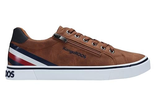 KangaROOS K-VM Chow RV, Zapatillas Hombre, Brown Dk Navy, 42 EU
