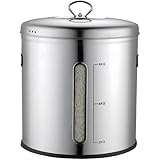 GEBYUI 大容量密閉式米保存容器|防虫・防潮機能付き|キッチン収納に最適・軽量で清掃簡単な米箱