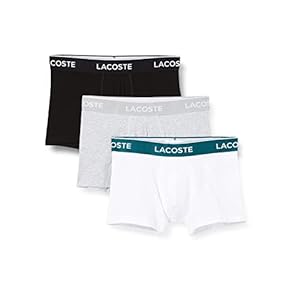 Lacoste Boxer – 5H3389 – Homme, Lot de 3
