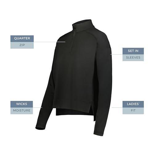 Image of Holloway womens Holloway Ladies Ventura 1 /4 Zip Pullover