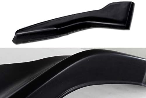 2PCS OE-Style Front Bumper Aprons Lip Kit fit for Compatible with 2011 2012 Dodge Charger, Splitter Trim Protection Spoiler, Air-Dam-Chin-Diffuser (Unpainted Black)