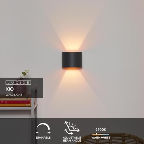 LUCIDE XIO - Wall Light - LED Dim. - G9-1x3,5W 2700K - Adjustable Beam Angle - Grey, 11 x 13 x 9.6999999999999993 cm - Image 3