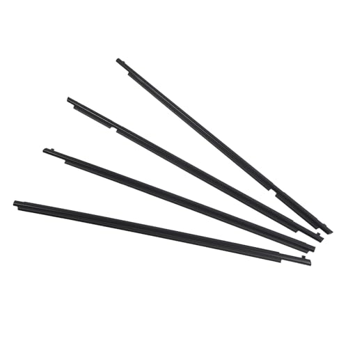 4 Burletes para Ventana con Sellos Impermeables para RAV4 2006-2008, Piezas de Moldura de Goma 75740 42020, Moldura de Ventana de Coche Delantera Trasera Izquierda Derecha a