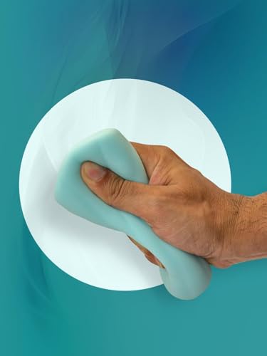 Image of Volcano Stress Relief & Relaxation Sleeve massager for men, Crafted from durable materials - Blue (Non Electric)