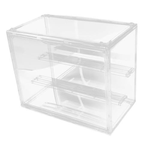 ULTECHNOVO Vitrina transparente con estantes...