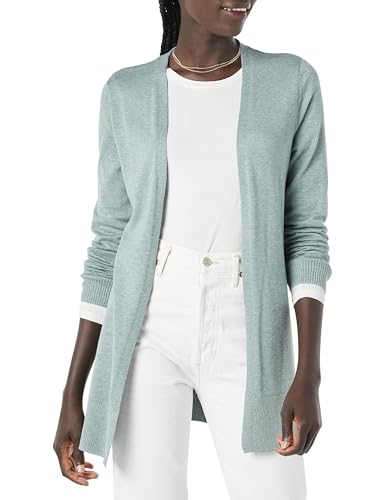 Image of Amazon Essentials Women's Lightweight Long Sleeve Open-Front Cardigan Sweater (Available in Plus Size)