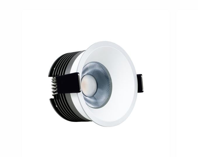 Philips Dura Core COB LED Downlight 7W 36° Warm White (582801) | White Recessed Ceiling Spotlight | Premium Energy Efficient COB LED Light for Home & Commercial Spaces-picture-10