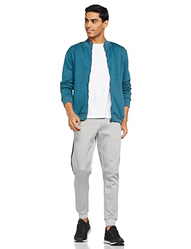 Image of Amazon Brand - Symbol Men Cotton Blend High Neck Fleece Sweatshirt