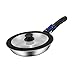 kowaku Camping Pots Camping Skillet Camping Gear Cooking Pot Camping Frying Pan for BBQ Outdoor Cooking Hiking for Induction Cookers, 26cm with Cover