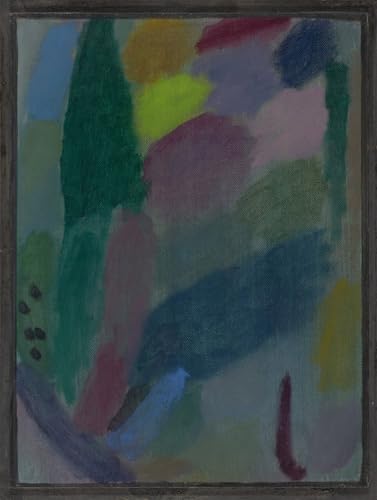 Peinture d'art d'affiche Alexej Von Jawlensky graffiti art mural de 60x90cm pour décoration maison