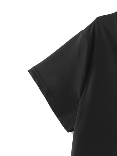Image of VENTELAN Pajama Set For Women Cute PJS Summer Short Sleeve Shorts Sleepwear