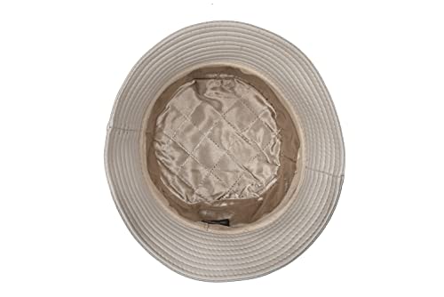 Women's Leather Bucket Hat, Genuine Sheepskin Cap Red4