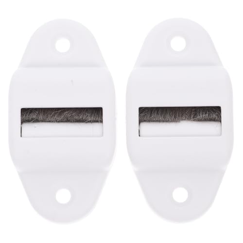 NUOBESTY 2pcs Sturdy Plastic Curtain Guide Wheel Mini Blind Shutter Roller Guide Blind Belt Replacement for Outdoor
