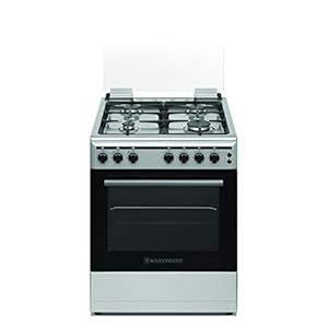 Westpoint 4 Gas Burner Heavy Duty Grid Gas Oven Closed Grill Closed grill Cast Iron Pan Support Thermostat Fan