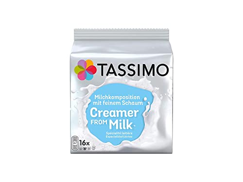 Tassimo Milk Creamer, Pack of 3, 3 x 16 T-Discs