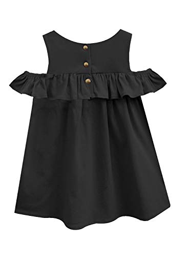 Image of A.T.U.N. (All Things UBER Nice) Girls Cotton Empire Waist Knee Length Sleeveless Casual Dress
