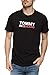 Produktbild Tommy Jeans Herren T-Shirt Kurzarm TJM Regular Rundhalsausschnitt, Schwarz (Black), L