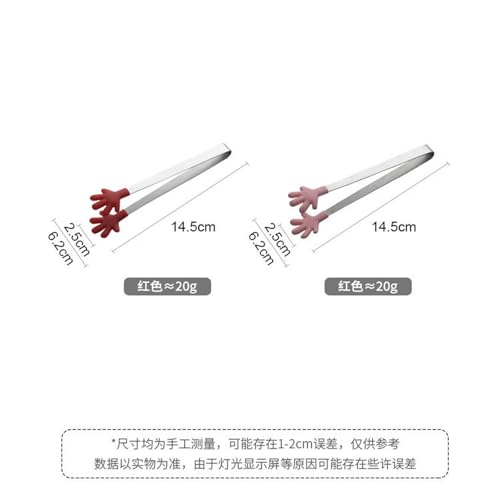 Chinese household simple creative cute exquisite silicone small clip-pink hands3