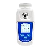 HongzyFirm 糖度計 デジタル 屈折計 測定器 温度自動補正 Brix 0-55% 測定精度±0.2% 糖度測定器 果物/野菜/料理/飲料用 家庭用 (0-55% 標準モデル)