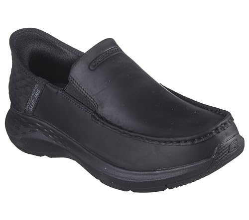 Image of Skechers Men's Moc Toe Leather Slip-ins Parson - Oswin Loafer